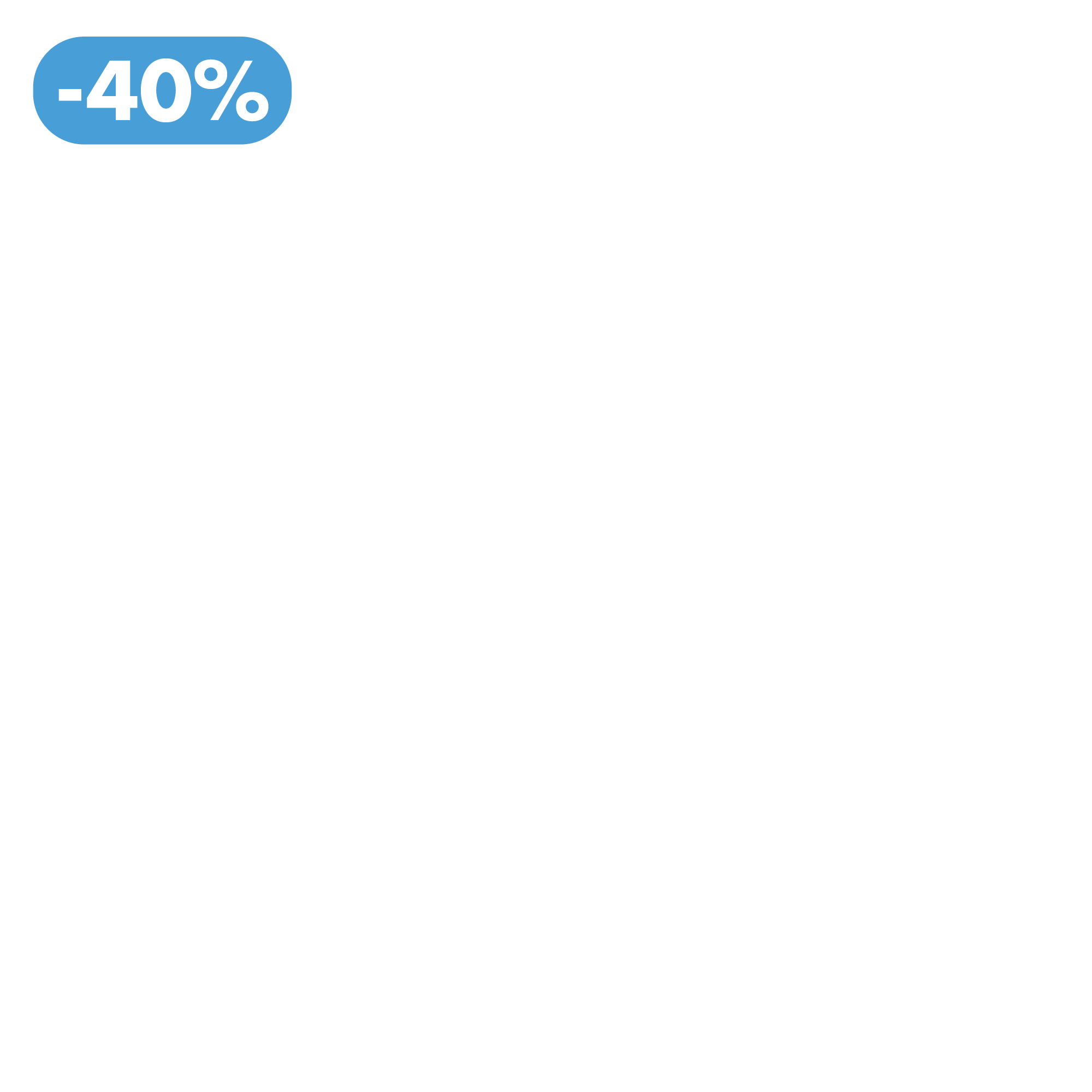 40% discount